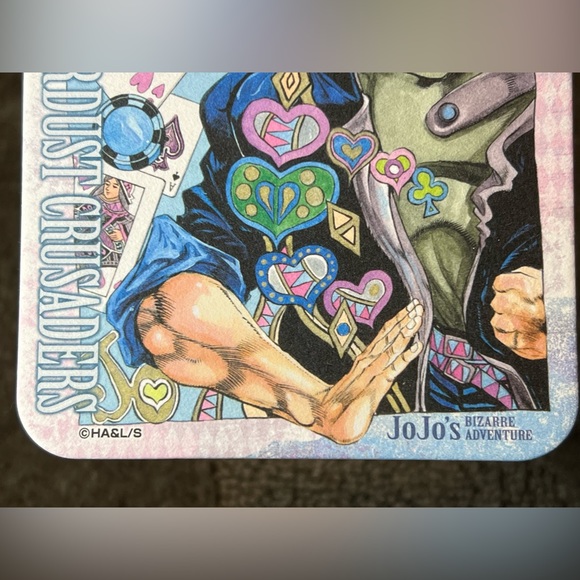 JJBA Jojo’s Bizarre Adventure Part 3 Jotaro Kujo Art Coaster Mini Shikishi Japan - Picture 5 of 5
